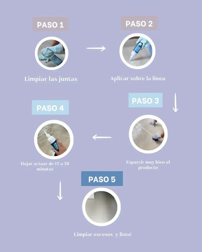 RENOVADOR DE JUNTAS- Tus pisos como nuevos