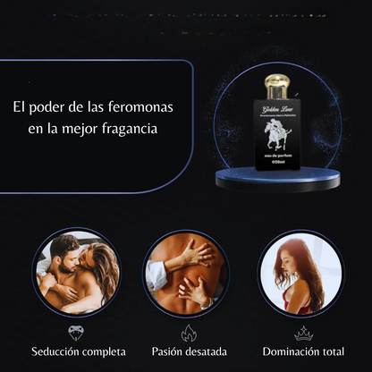 Perfume para Hombre con Feromonas "GOLDEN LURE" 50 ml